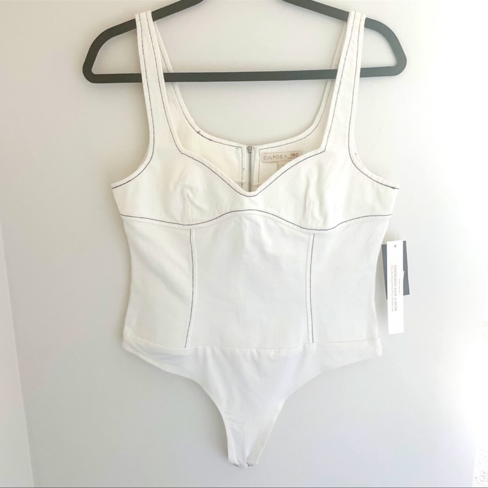 Culpos Denim Bodysuit